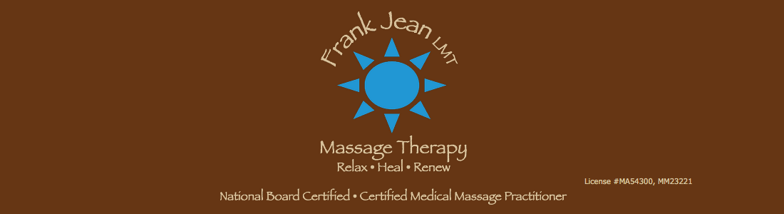 Frank Jean LMT • National Board Certified • Certified Medical Massage Practitioner